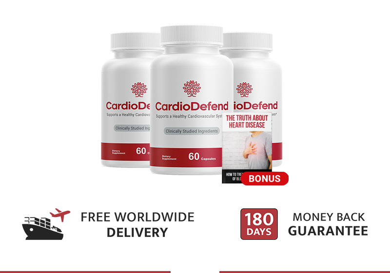 3 Bottles of Cardio Defend