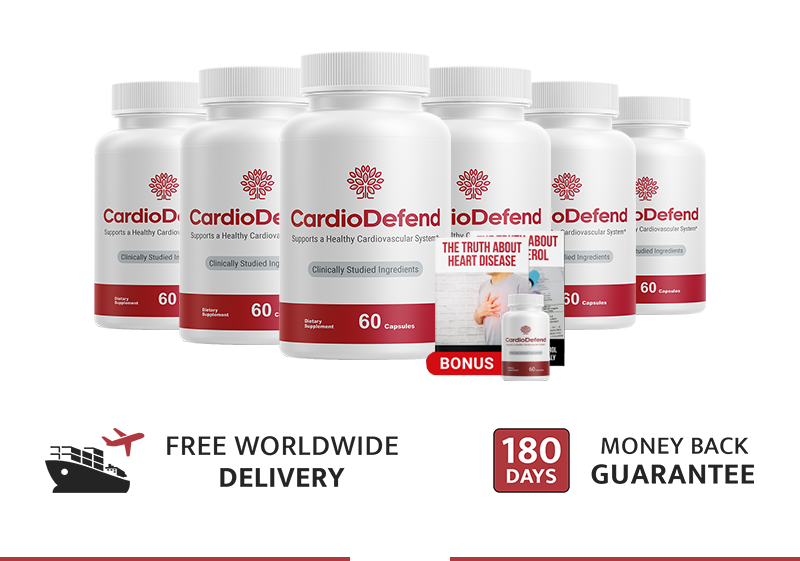 6 Bottles of Cardio Defend